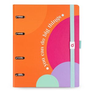 Caderno Premium argolado, A5, coleção Color Match,  Summer,  14,8 x 21 cm
