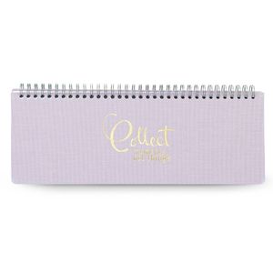 Planner Wire, Semanal, coleção Cotton, Rosa, 30 x 10,5 cm