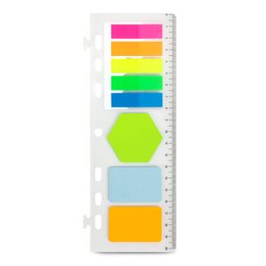 Régua Sticky Notes, , coleção Prime acessórios, , 8 x 20,5 cm