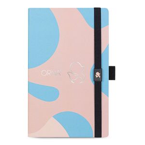 Caderno Papertalk pontilhado, Maxi, coleção Orna, Moderna, 12,5 x 20 cm