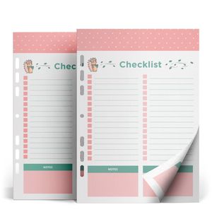Bloco organizador, Ultra, coleção Riccio, Menu, 16,5 x 24 cm