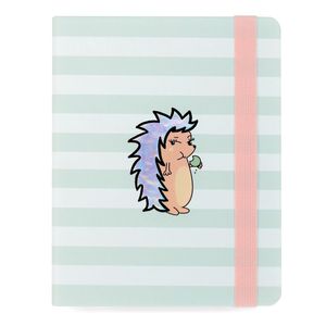 Caderno Premium SystemFlex, Mini, coleção Riccio, Listras, 9,2 x 13,7 cm