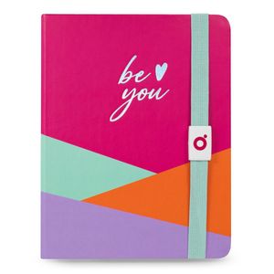 Caderno Premium SystemFlex, Mini, coleção Color Match, Summer, 9,2 x 13,7 cm