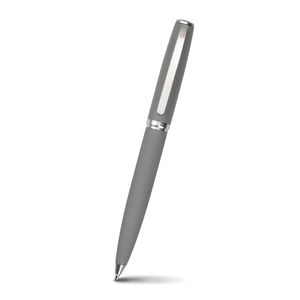 Caneta esferográfica Lines, Cinza, coleção Ótima, 1.01 x 13.75 cm