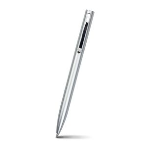 Caneta esferográfica Slim, Prata, coleção Ótima, 0.81 x 14 cm