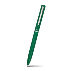 Caneta esferográfica Clean, Verde, coleção Ótima, 0.873 x 14 cm