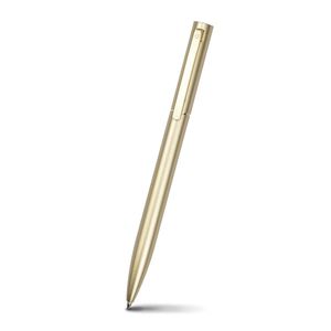 Caneta esferográfica Slim, Dourado, coleção Ótima, 0.81 x 14 cm