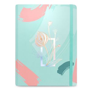 Planner Premium SystemFlex, Maxi, coleção La Bella, Verde, 12,5 x 20 cm